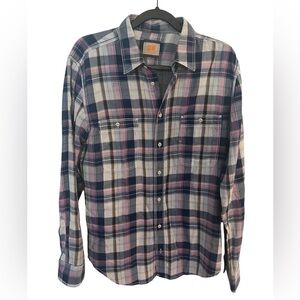Men's Plaid Button-Up Shirt - Hugo Boss